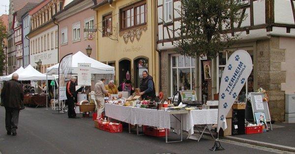 erfolgreicher Herbstmarkttag in Mnnerstadt