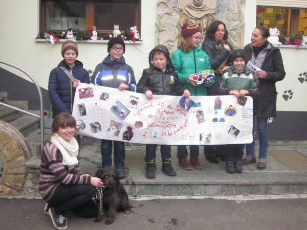 Spendenbergabe Grundschule Herschfeld