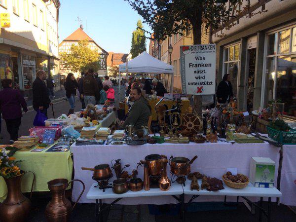 Herbstmarkt in Mnnerstadt